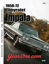 YearOne 1958 to 1972 Chevrolet Impala Print Catalog Online